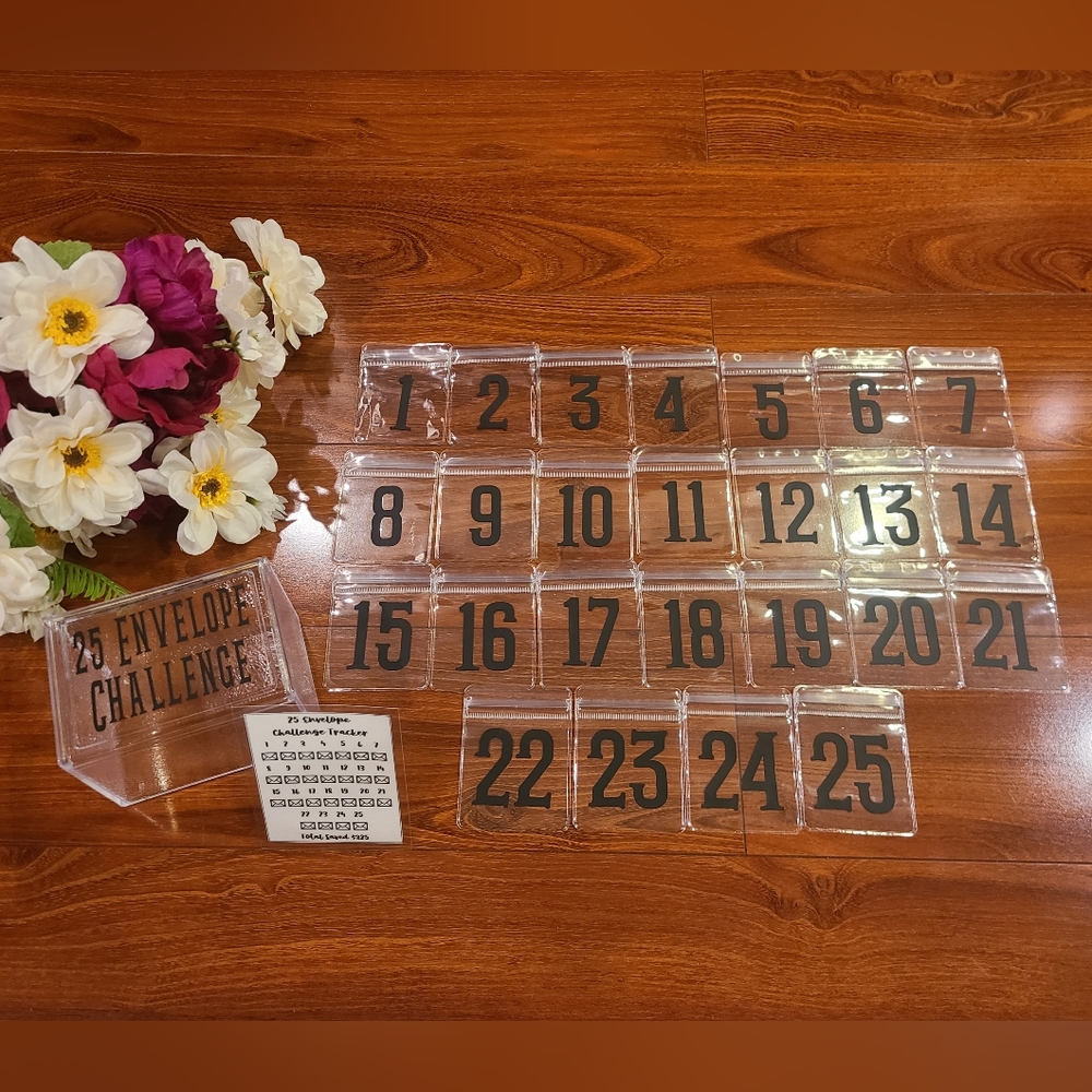 25 Envelope Challenge Savings Box Bundle